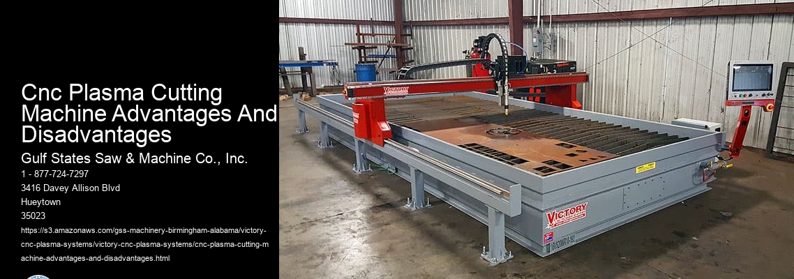 Cnc Plasma Cutting Machine Advantages And Disadvantages
