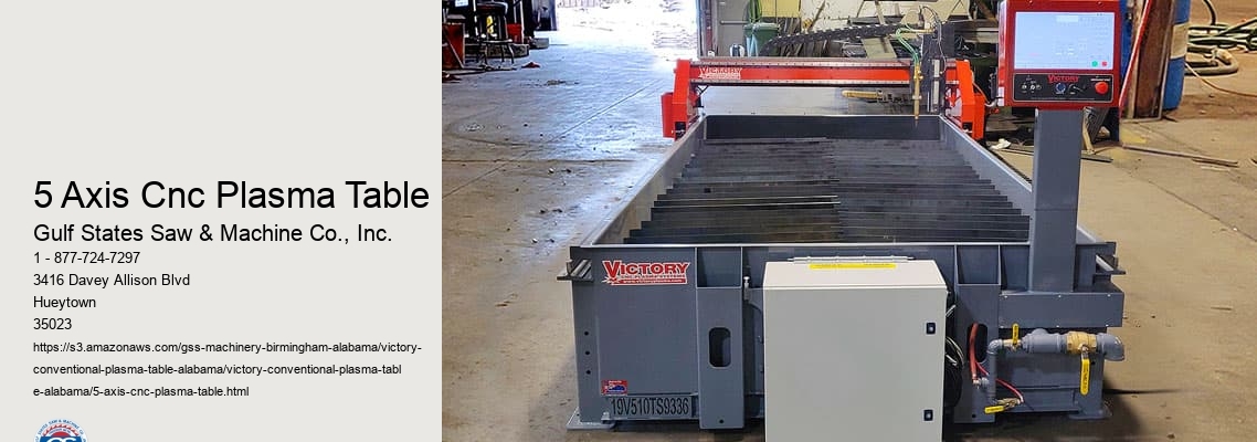5 Axis Cnc Plasma Table