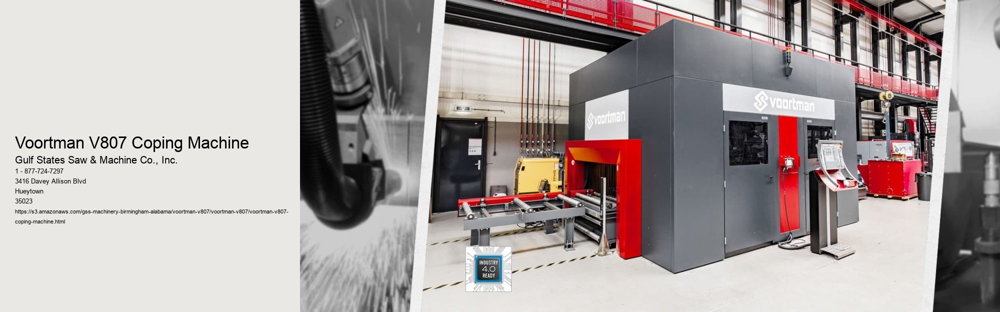 Voortman V807 Coping Machine
