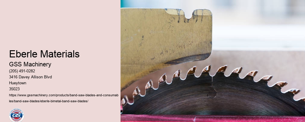 Eberle Bimetal Band Saw Blades