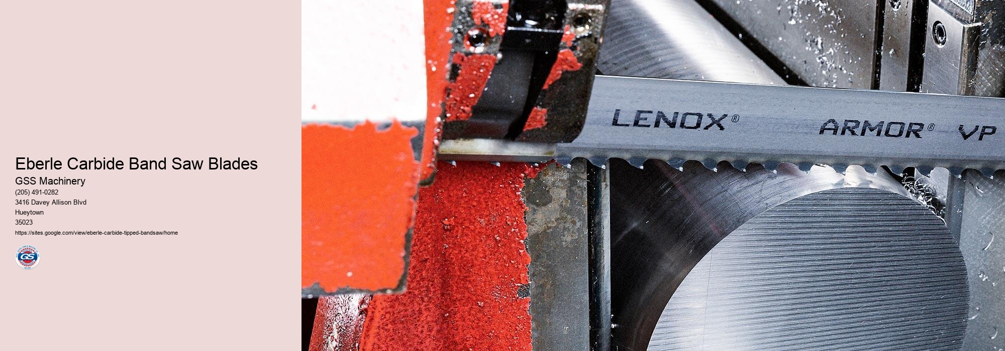 Eberle Carbide Tipped Band Saw Blades