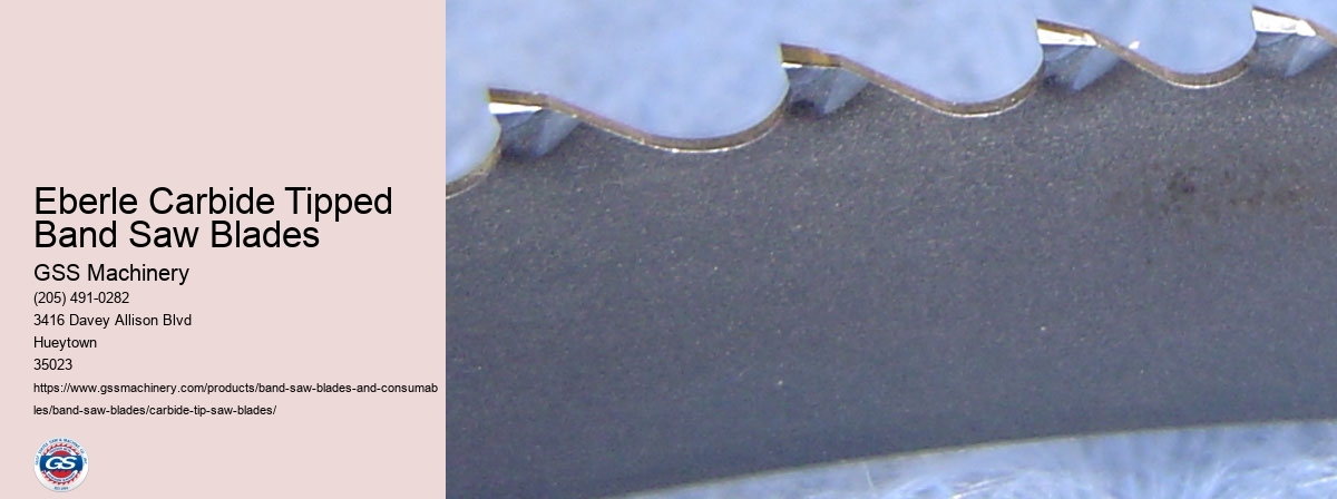 Eberle Carbide Band Saw Blades