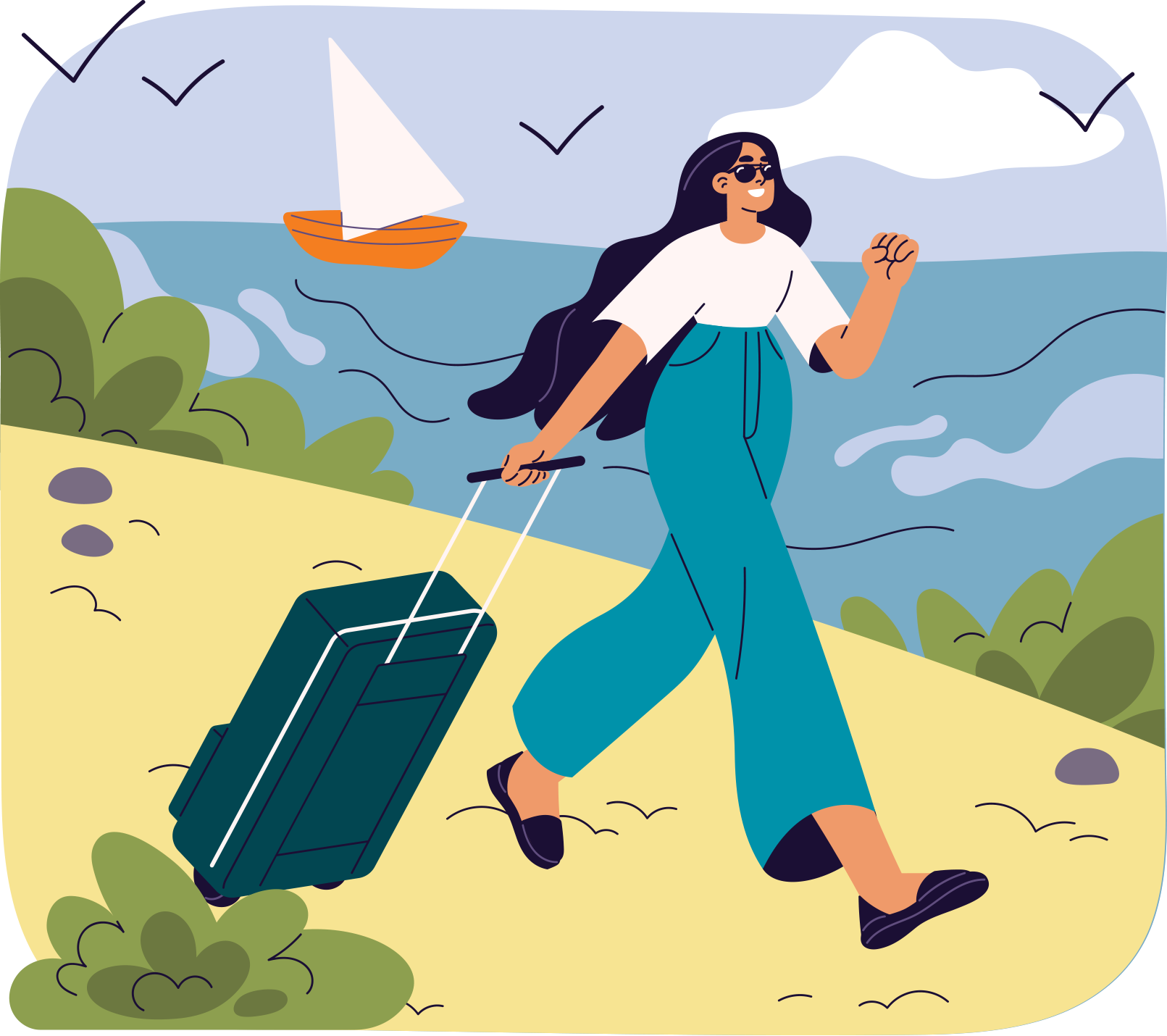 Travel advisors helping clients plan their dream vacations with AI-powered tools