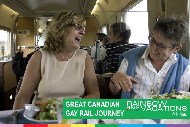 GREAT GAY RAIL JOURNEY ONTARIO & QUEBEC