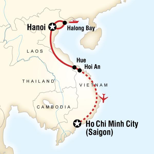 Classic Vietnam Hanoi to Ho Chi Minh City with G Adventures