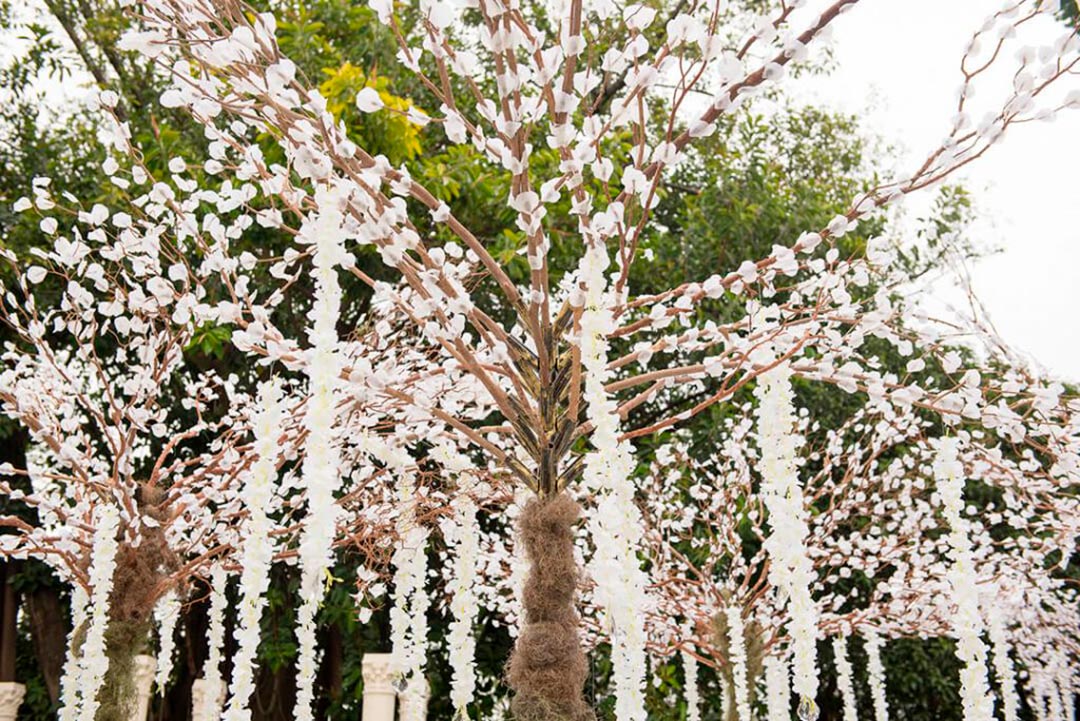 Produção de cenários para festa de casamento - Festejare Decorações