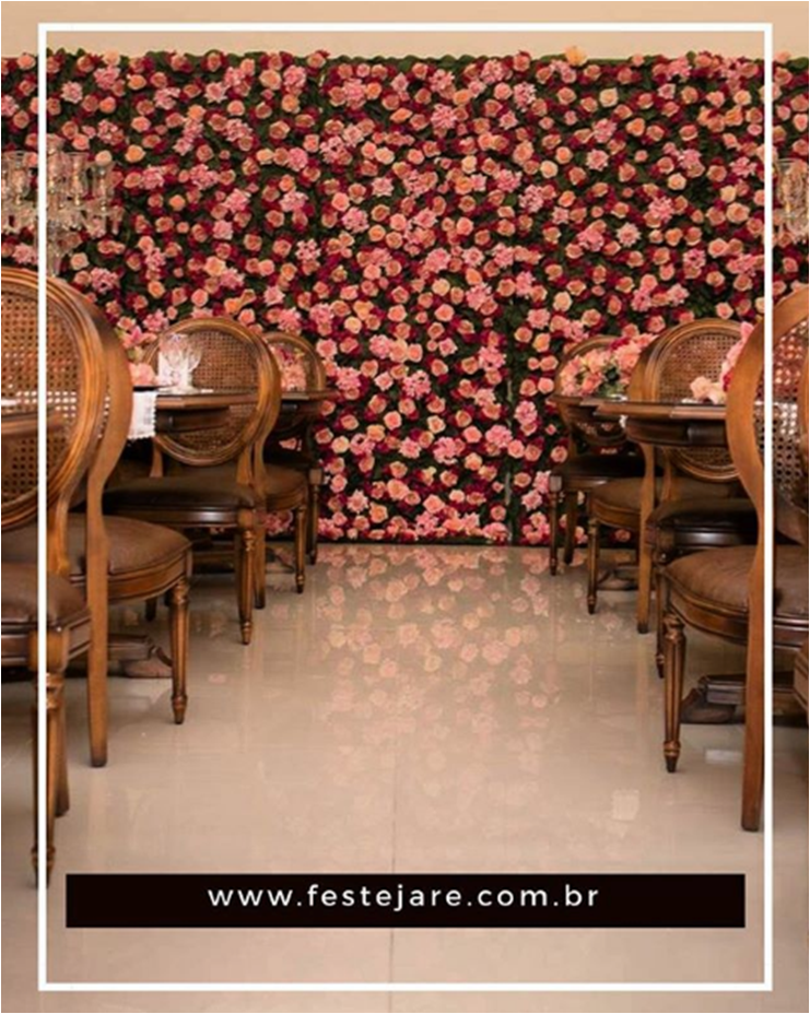 Painel de flores do aniversário da Mara Maravilha Painel de flores do aniversário da Mara Maravilha