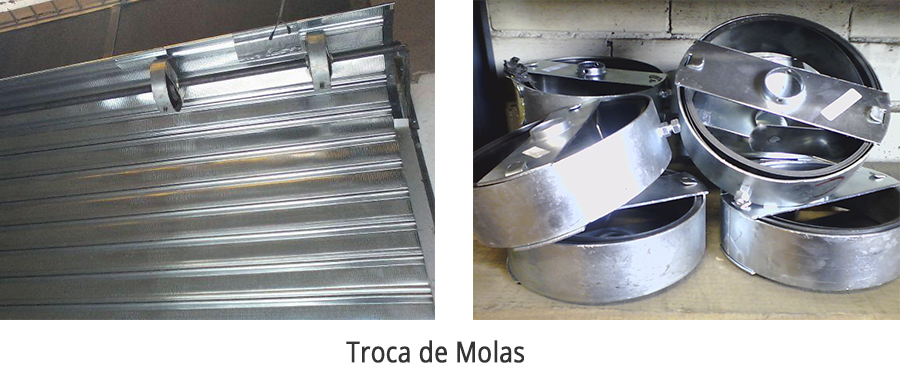 Manutenção em Portas de Aço