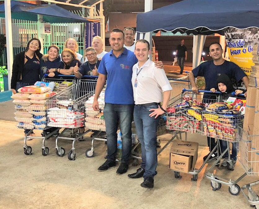 Arrecadação de alimentos no Nagumo Ipiranguinha – Santo André