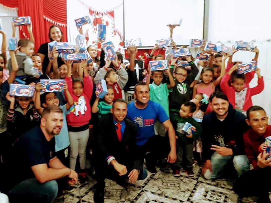 ONG Torre Forte Participa de Culto com as Crianças no Bairro Vila Suíça em Santo André