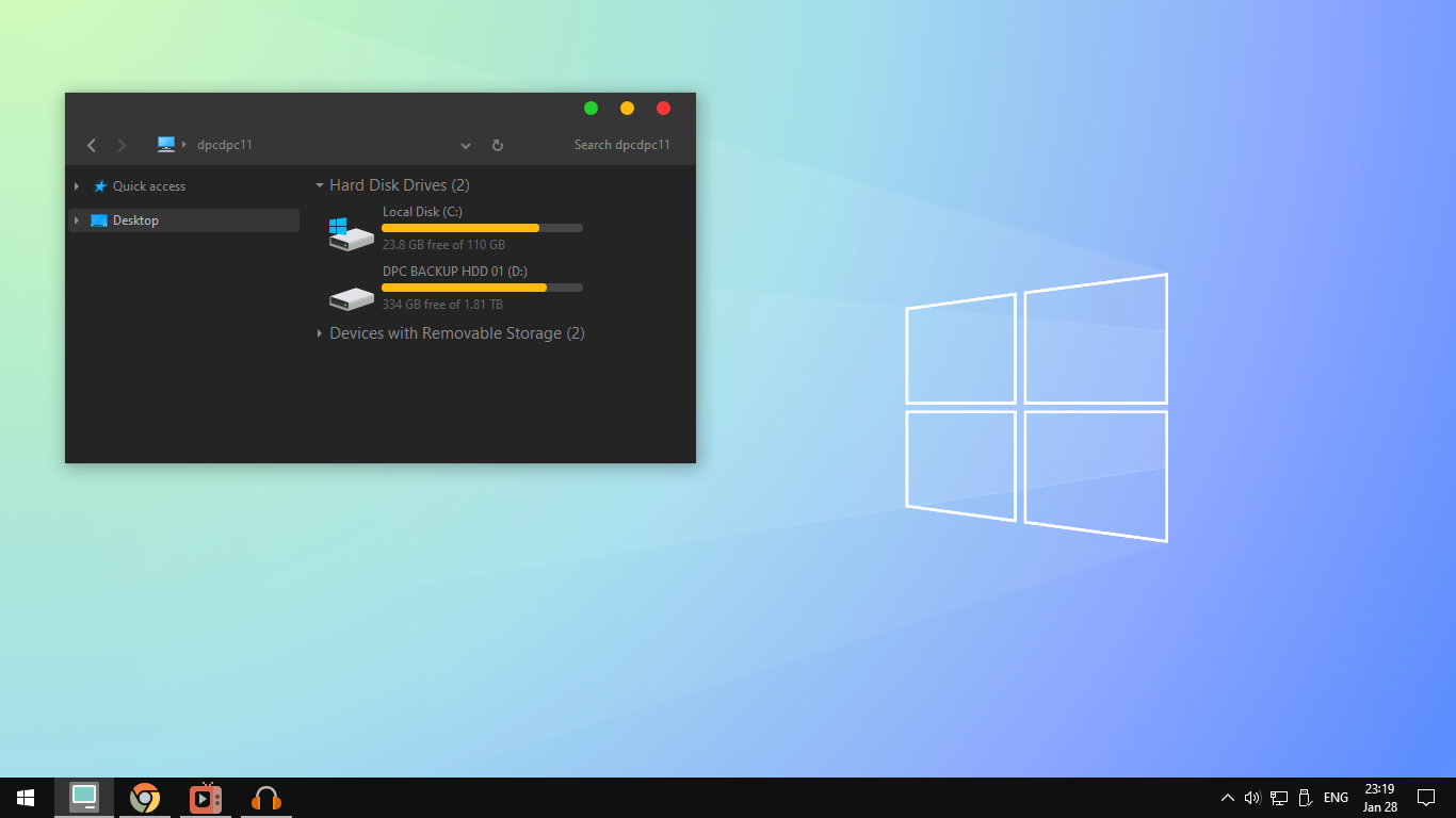 Simplify 10 Darkish Windows 10 Themes (6 in 1)