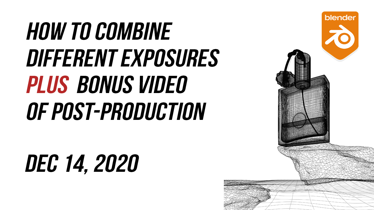 How to Combine Different Exposures in Blender. A new video is coming soon! Andy M Visuals