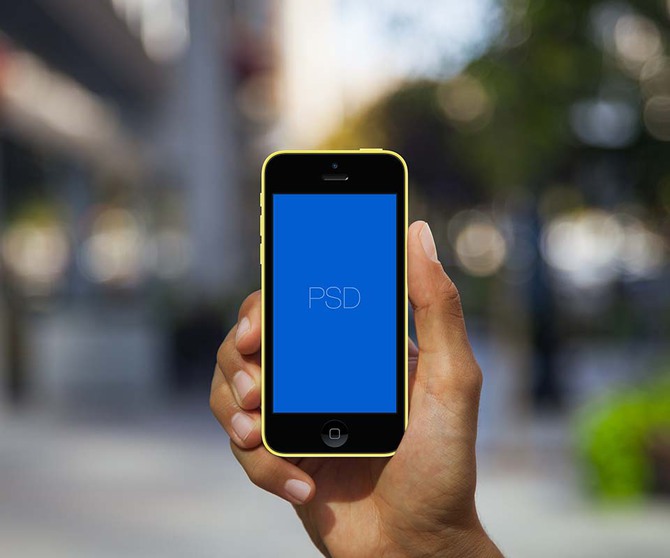 iPhone 5c - Metro Yellow