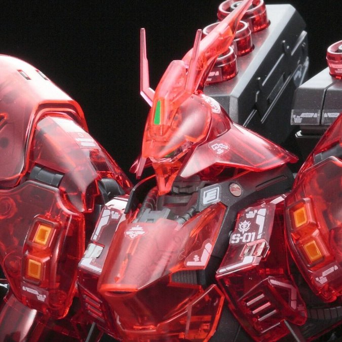 Canadian Gundam Hangar Event Limited Rg 1 144 Msn 04 Sazabi Clear Color Ver Canadian Gundam Hangar Event Limited Rg 1 144 Msn 04 Sazabi Clear Color Ver