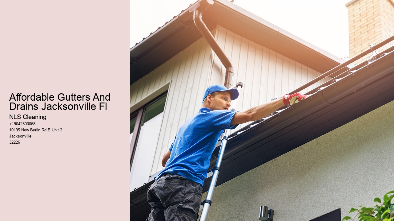 Affordable Gutters And Drains Jacksonville Fl
