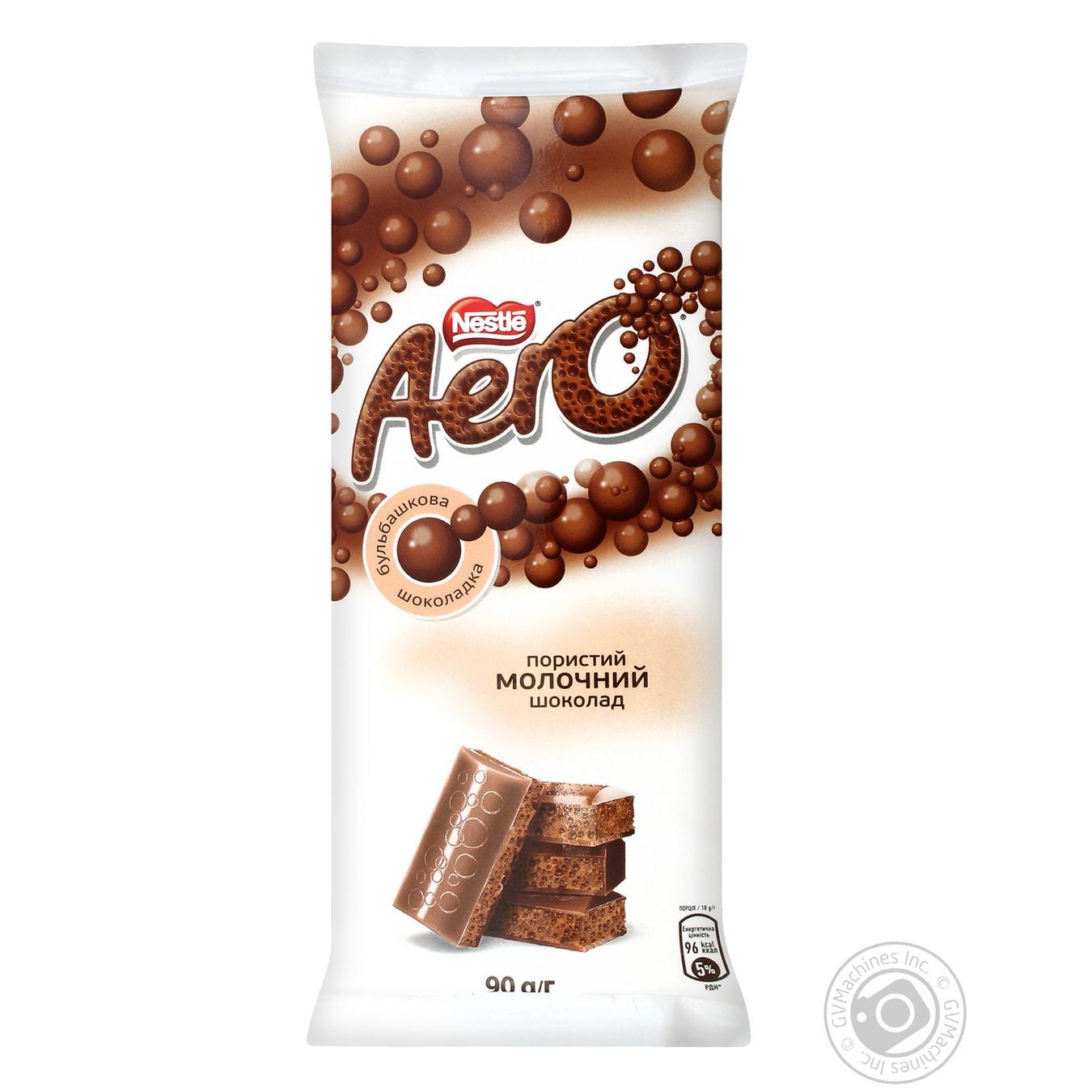 

Шоколад Nestle Aero молочний пористий 90г