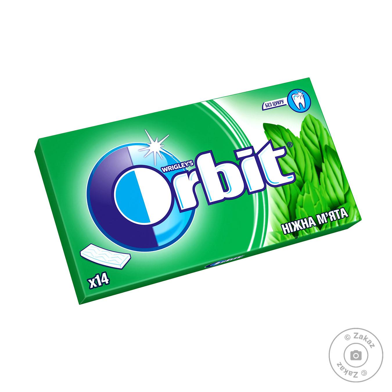 

Жувальна гумка Orbit Tabs Ніжна м'ята 27г
