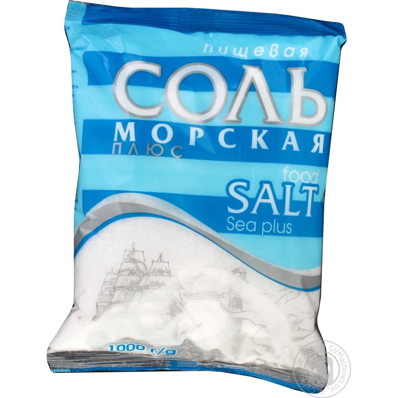 

Сіль Мозирсіль Полісся харчова морська плюс 1 кг