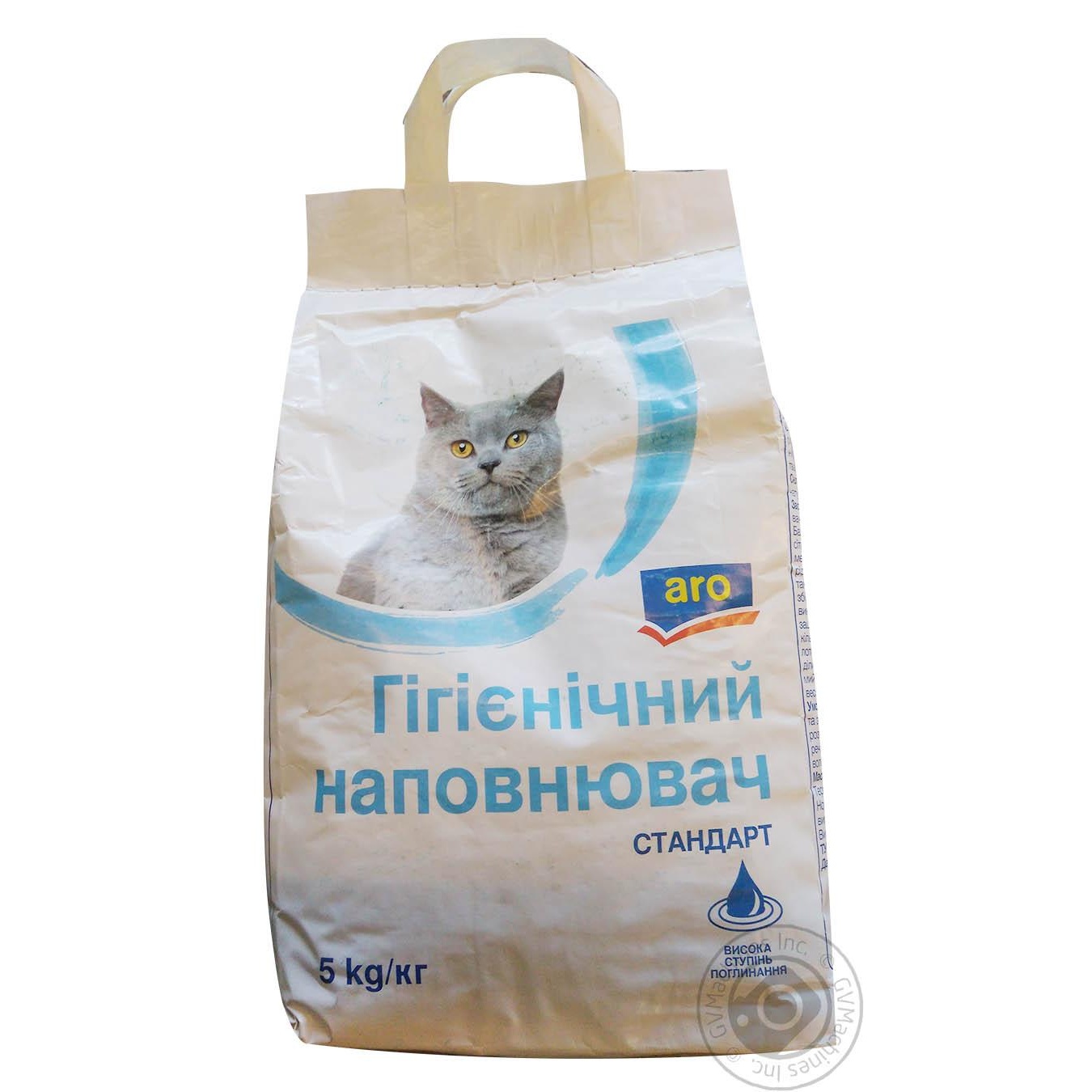 

Наповнювач гігієнічний Aro бентонітовий 5кг