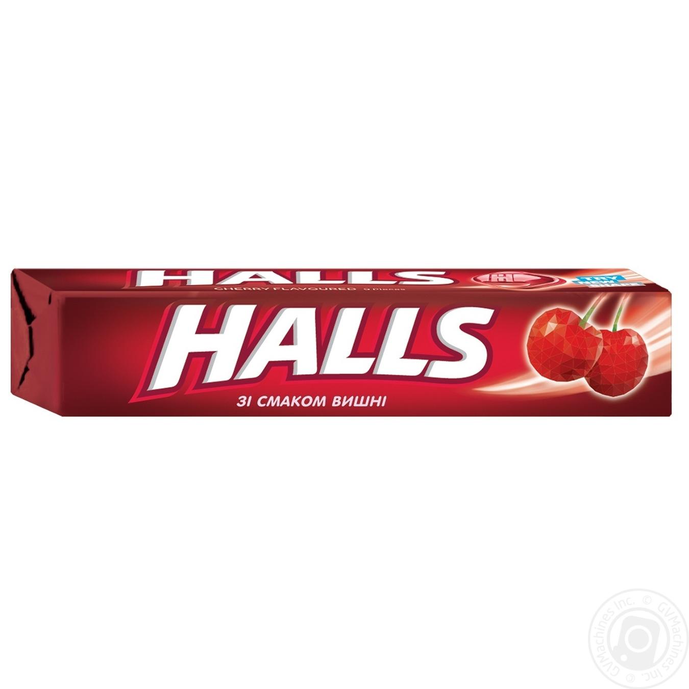 

Льодяники Halls зі смаком вишні 25,2г