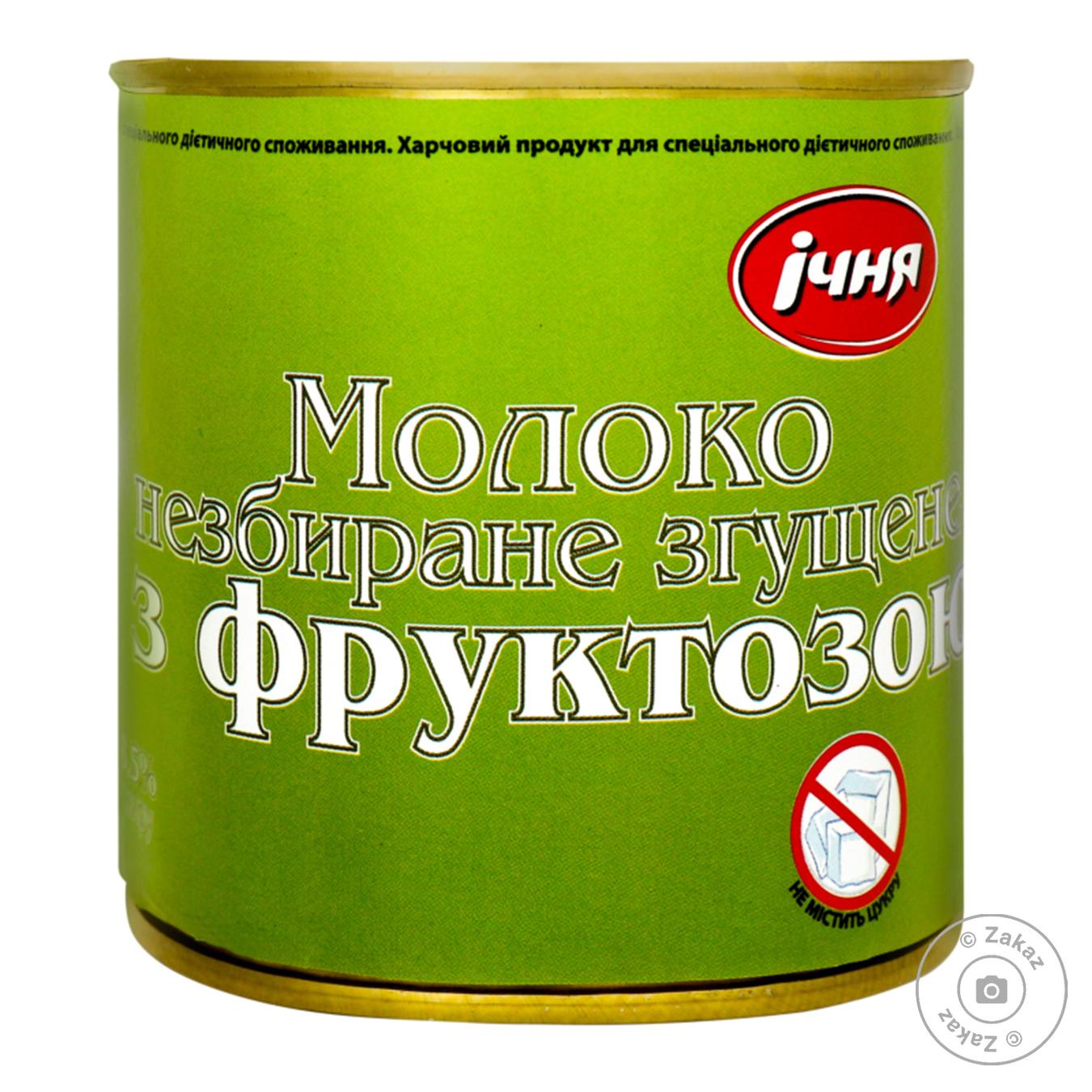 

Молоко згущене Ічня незбиране з фруктозою 8,5% 360г