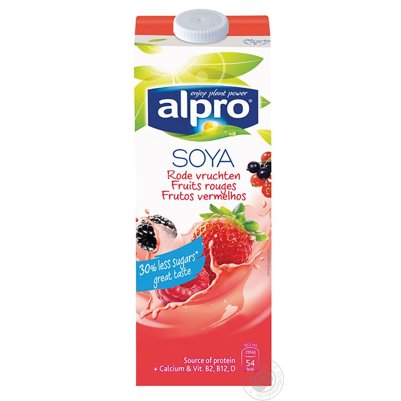 

Напій соєвий Alpro червоні фрукти 1л