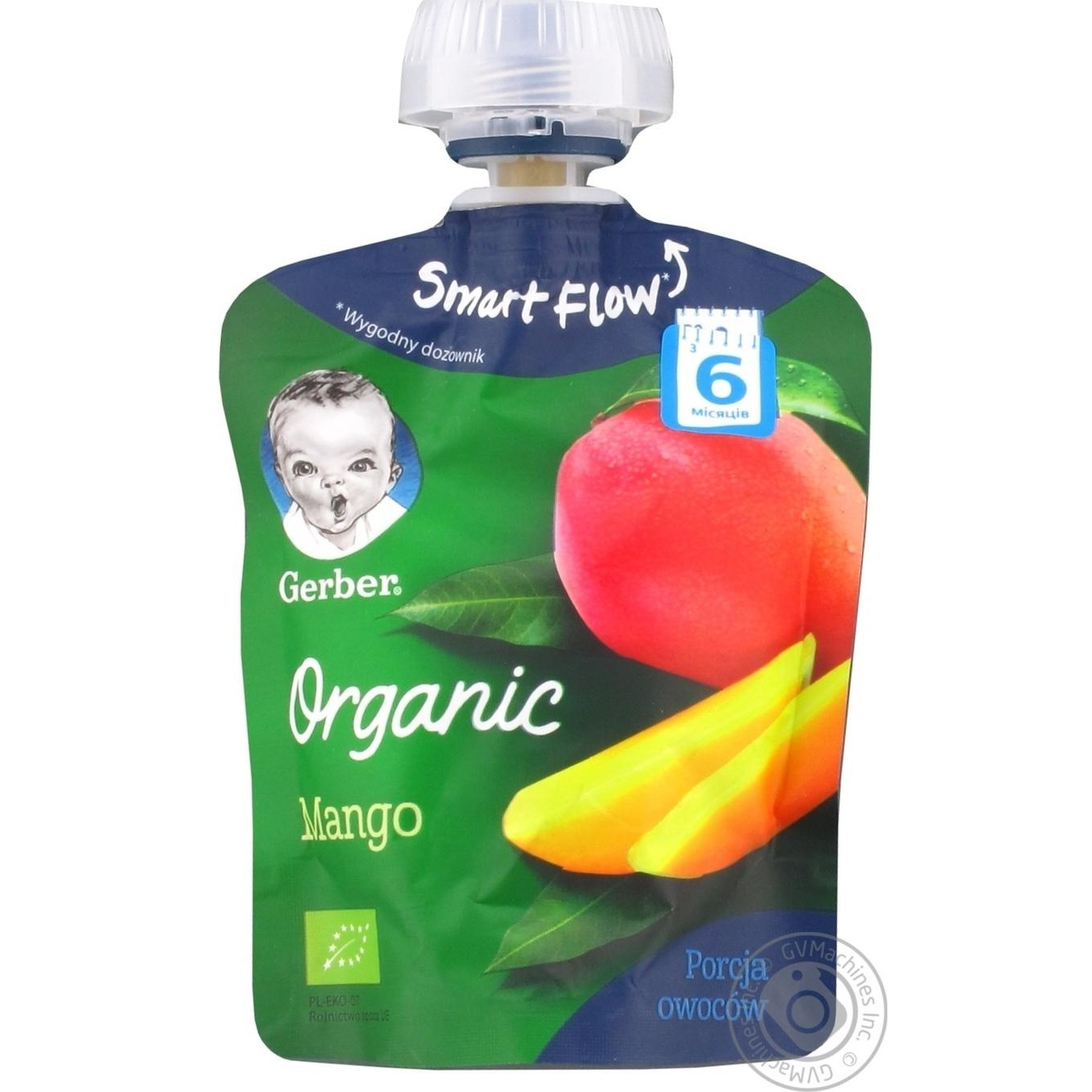 

Пюре Gerber Organic манго 90г