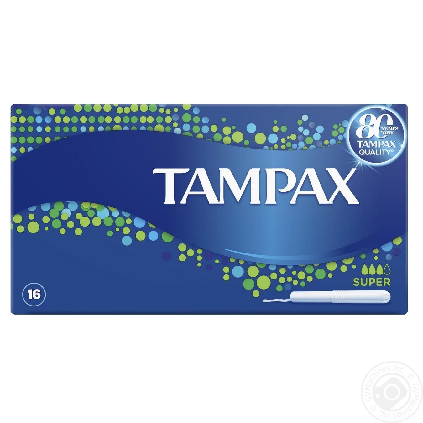 

Тампони Tampax Super 16шт