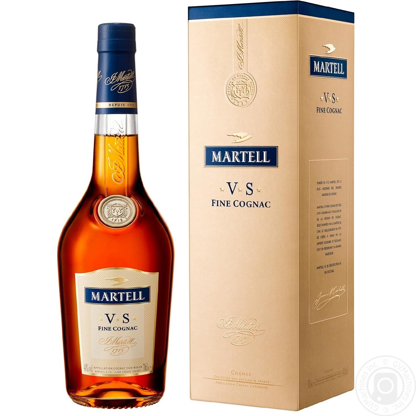 

Коньяк Martell VS 40% 0,7л