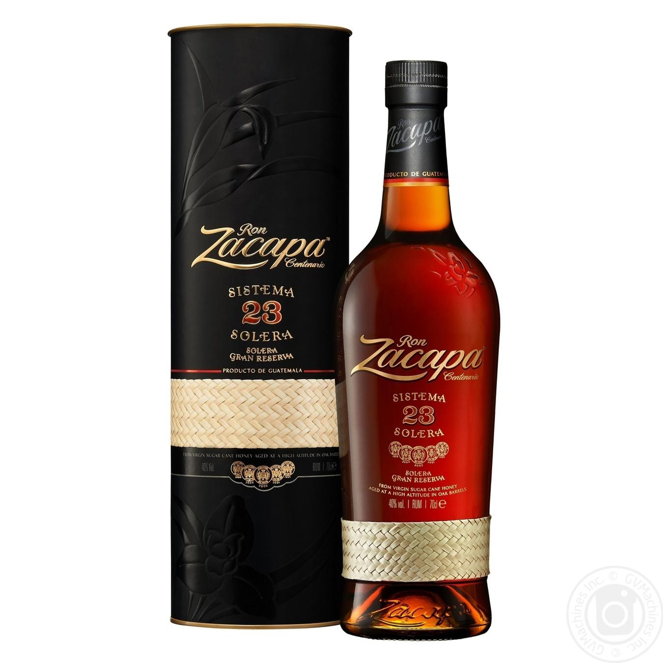 

Ром Zacapa Cent 23роки 40% 0,7л тубус
