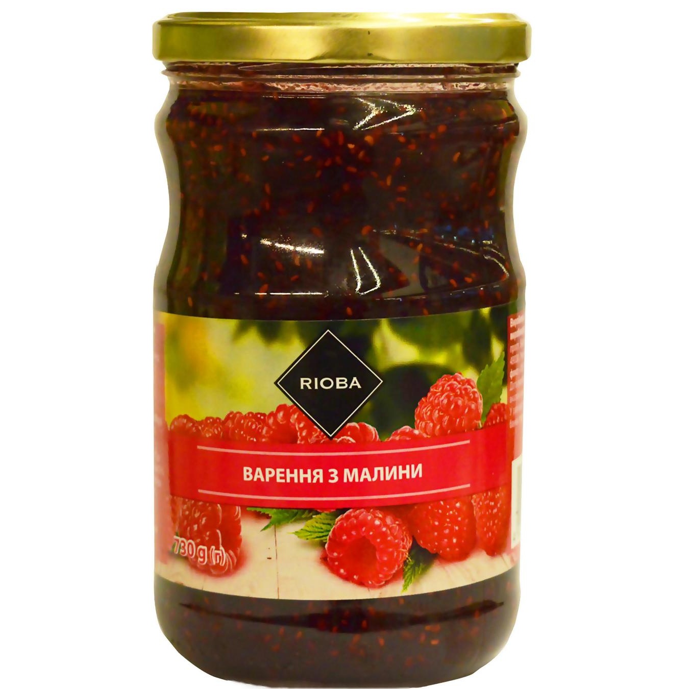 

Варення Rioba з малини 730г