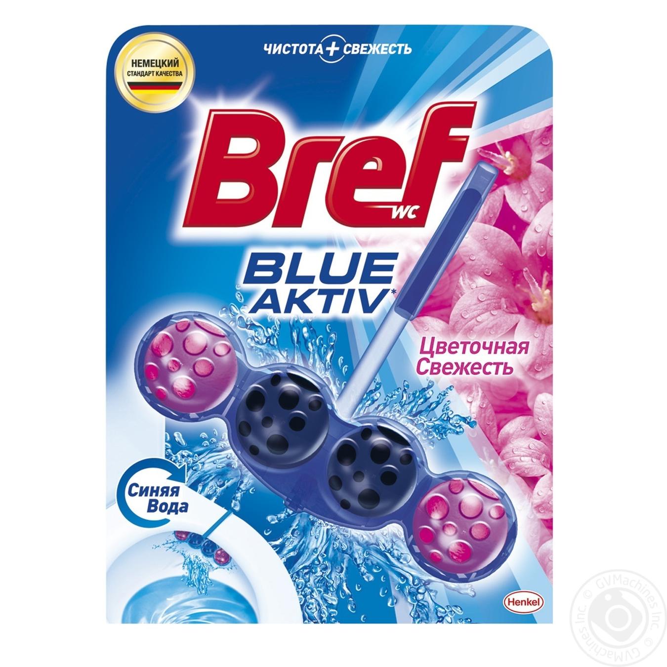 

Туалетні блоки для унітазу Bref Квіткова свіжість 50г