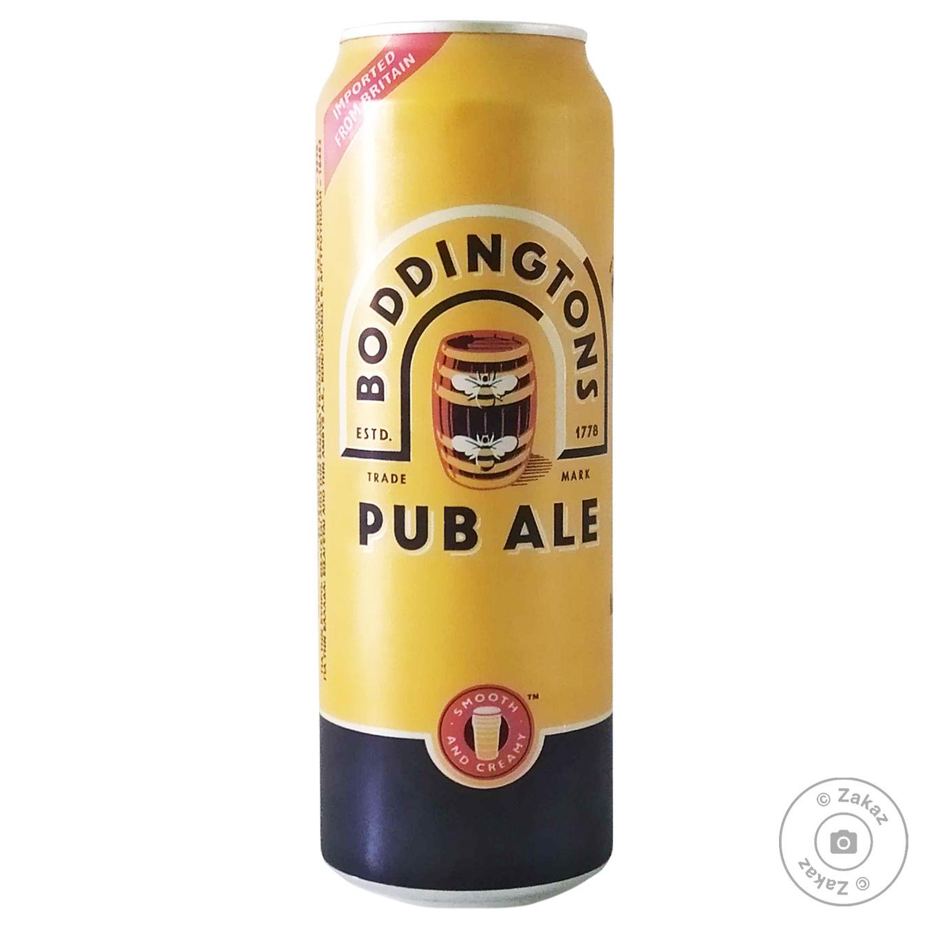 

Пиво Boddington's Pub Ale з/б 4,6 %0,5л