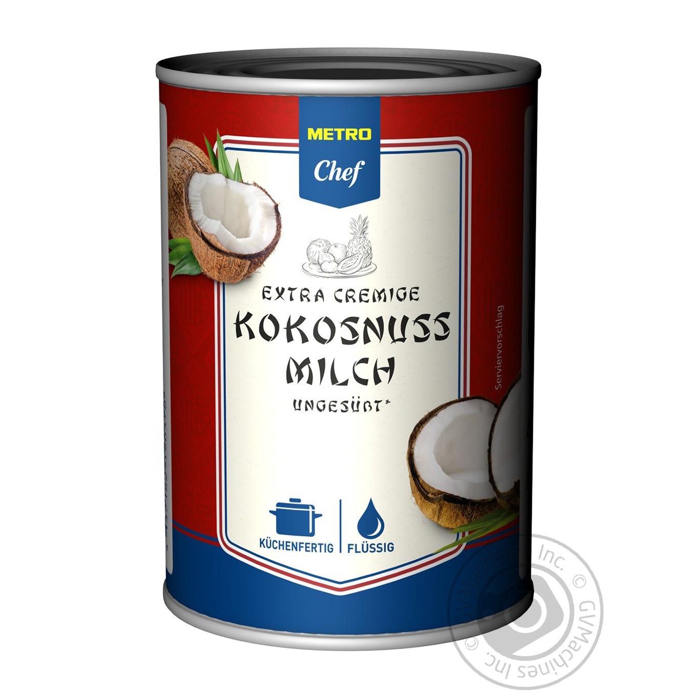 

Молоко кокосове Metro Chef 400мл