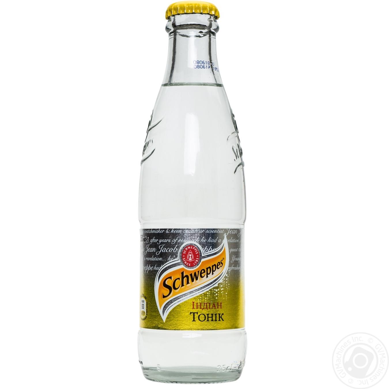 

Напій Schweppes Indian Tonic сильногазований скло 0,25л