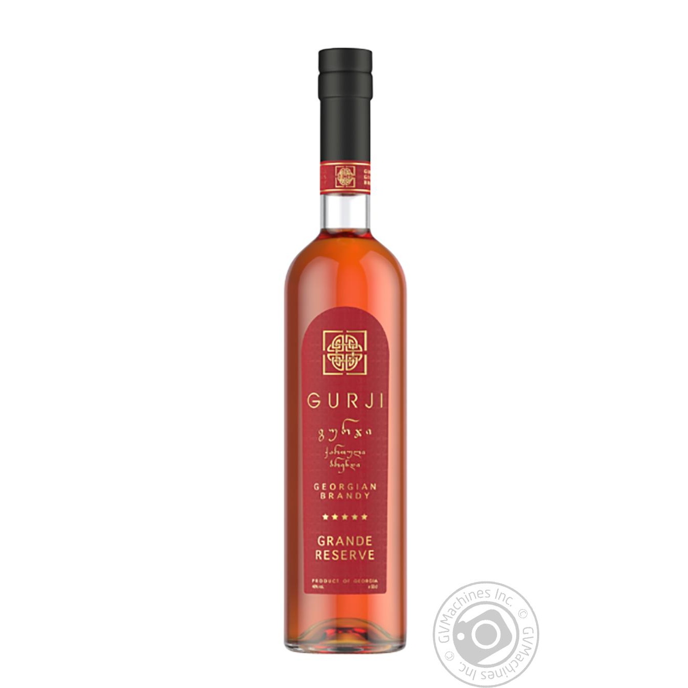 

Бренді Gurji Grande Reserve 5 зірок 40% 0,5л