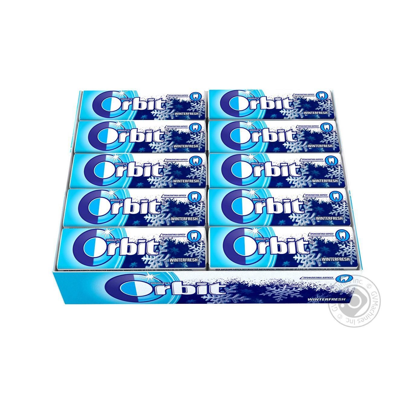 

Жувальна гумка Orbit Winterfresh 30шт*14г