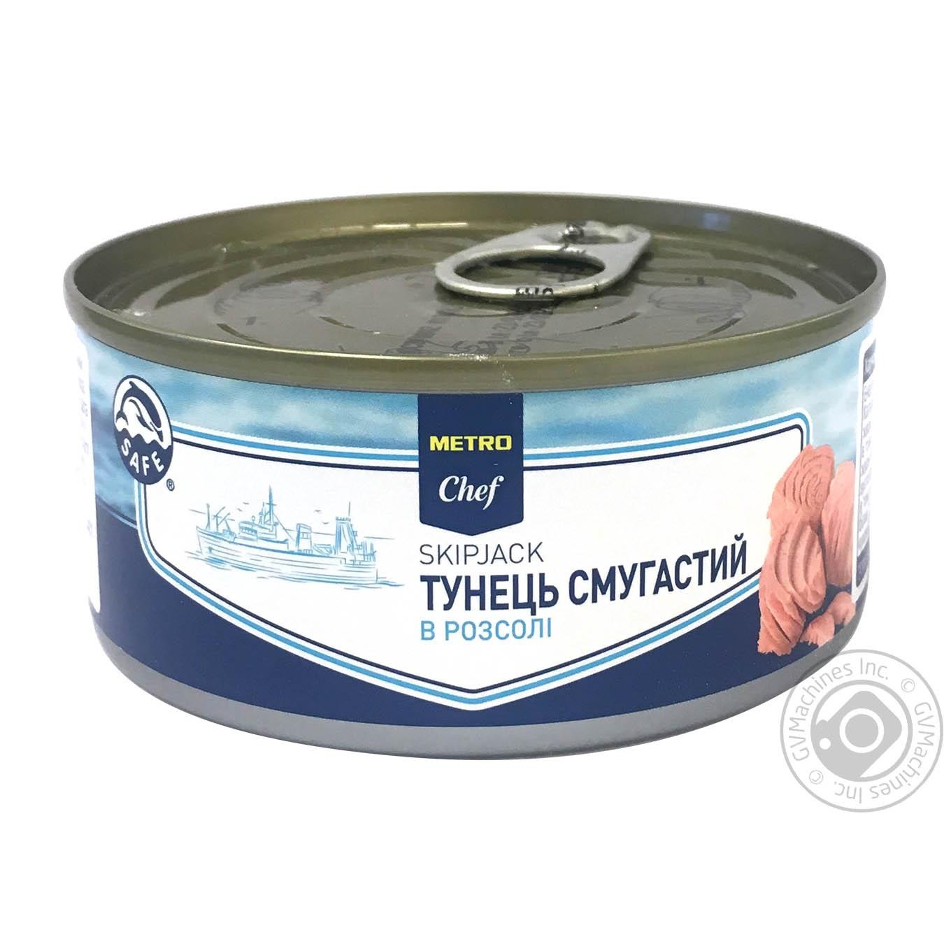 

Тунець METRO Chef шматочками у власному соку 160г