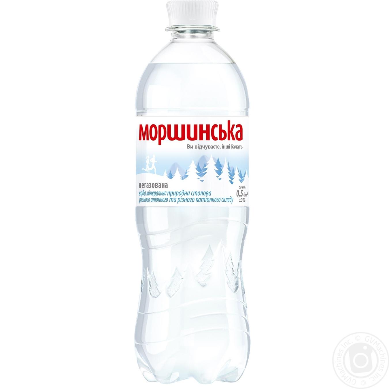 

Мінеральна вода Моршинська негазована 0,5л