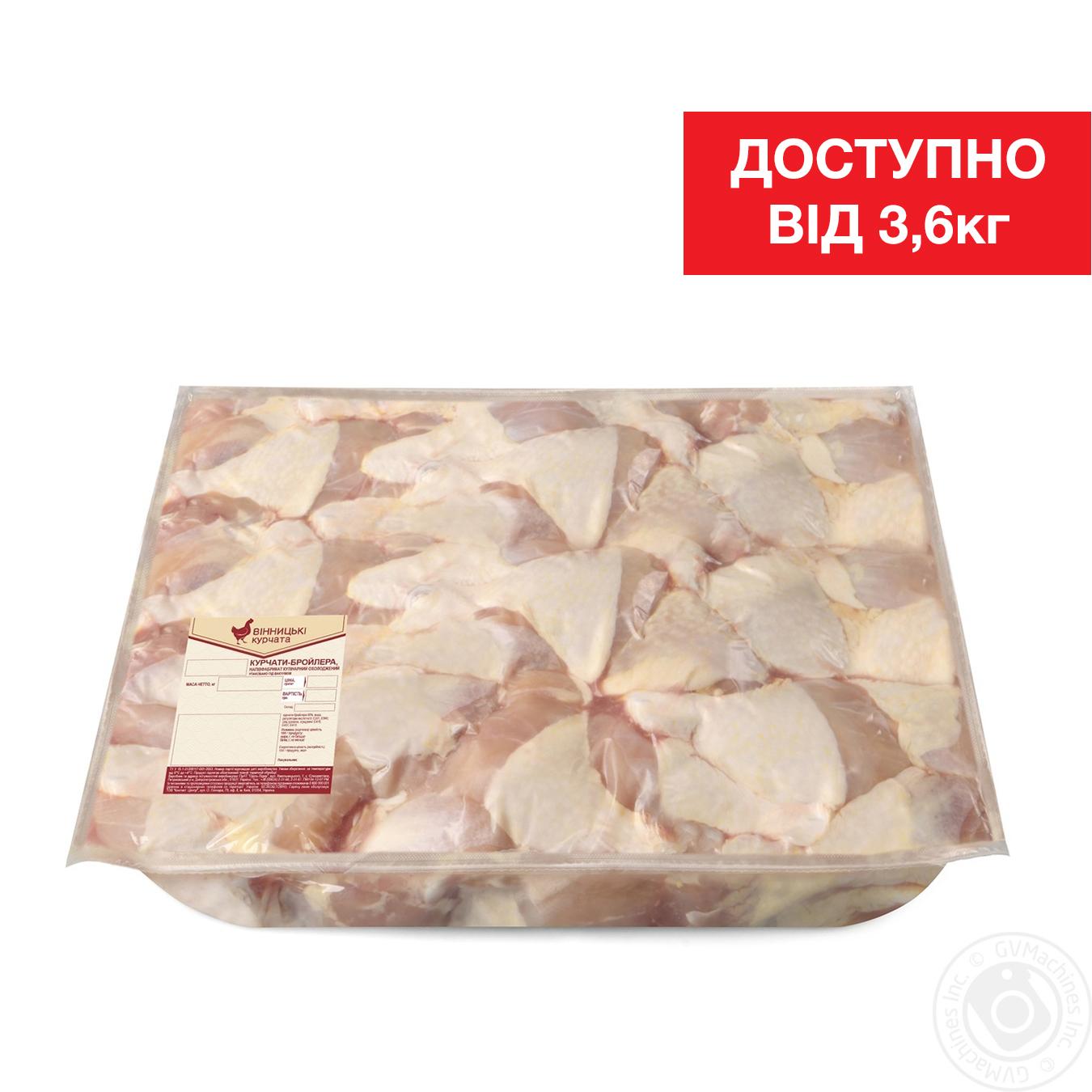 

Гомілка Вінницькі курчата курчати-бройлера охолоджена (від 3,6кг вакуумна упаковка)