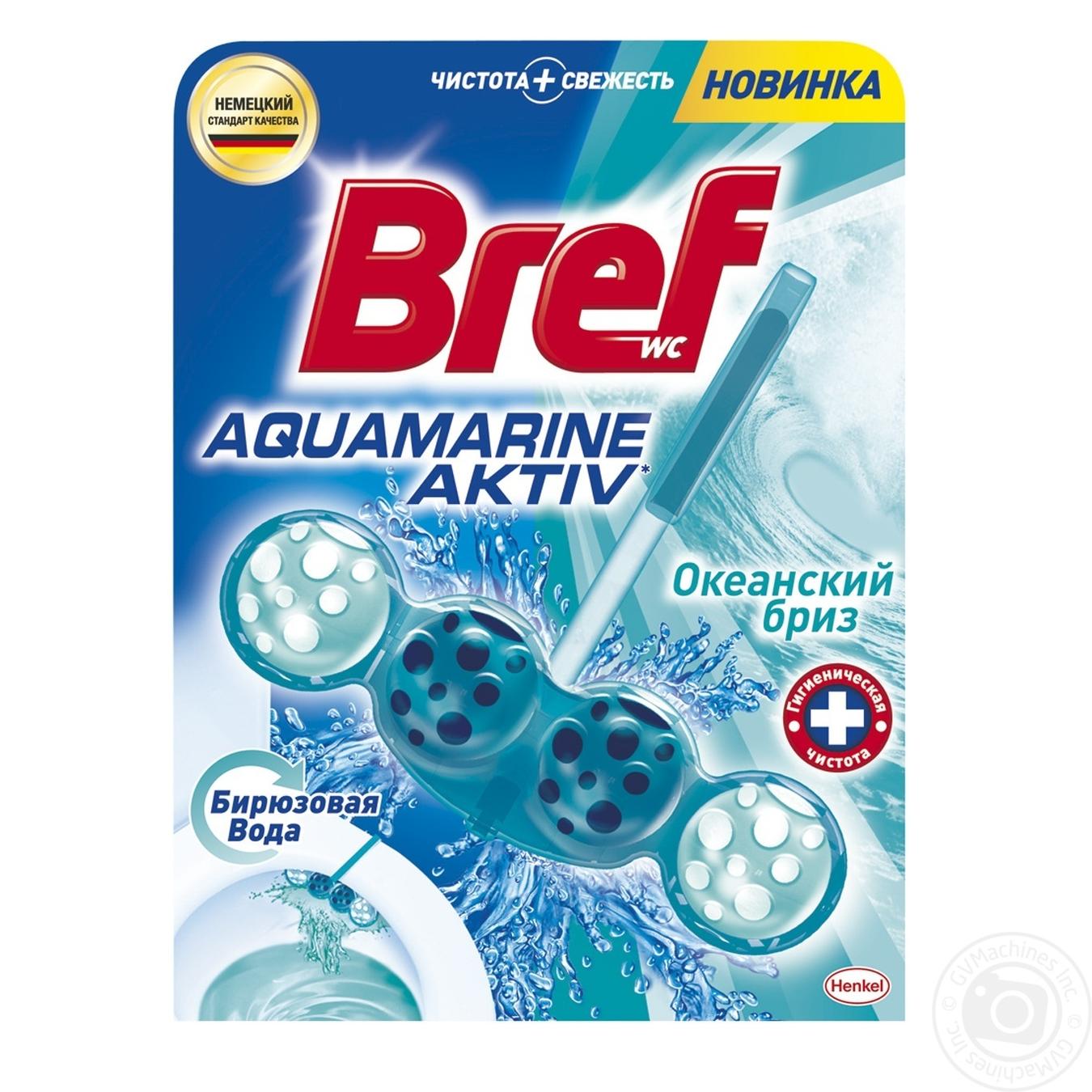 

Туалетні блоки для унітазу Bref Океанський бриз 50г