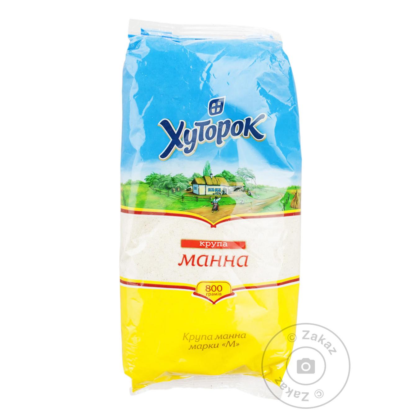 

Крупа манна Хуторок 800г