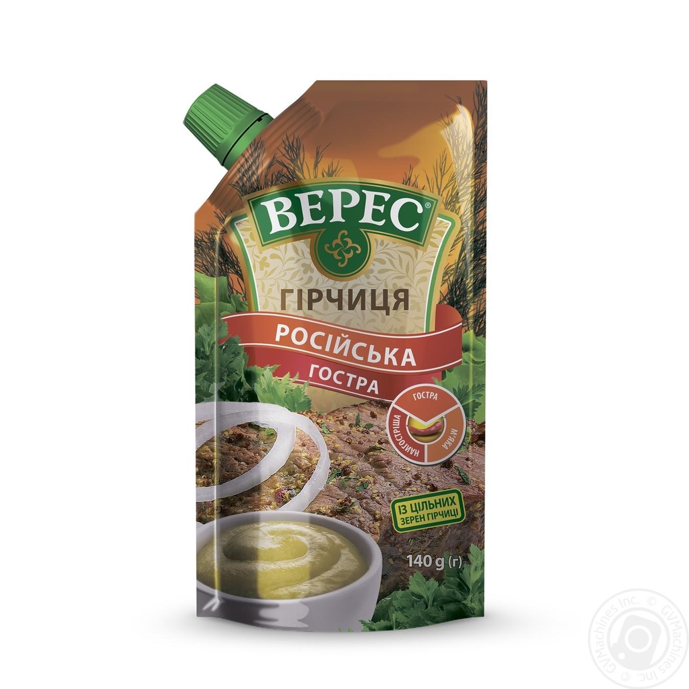 

Гірчиця Верес Російська гостра 130г