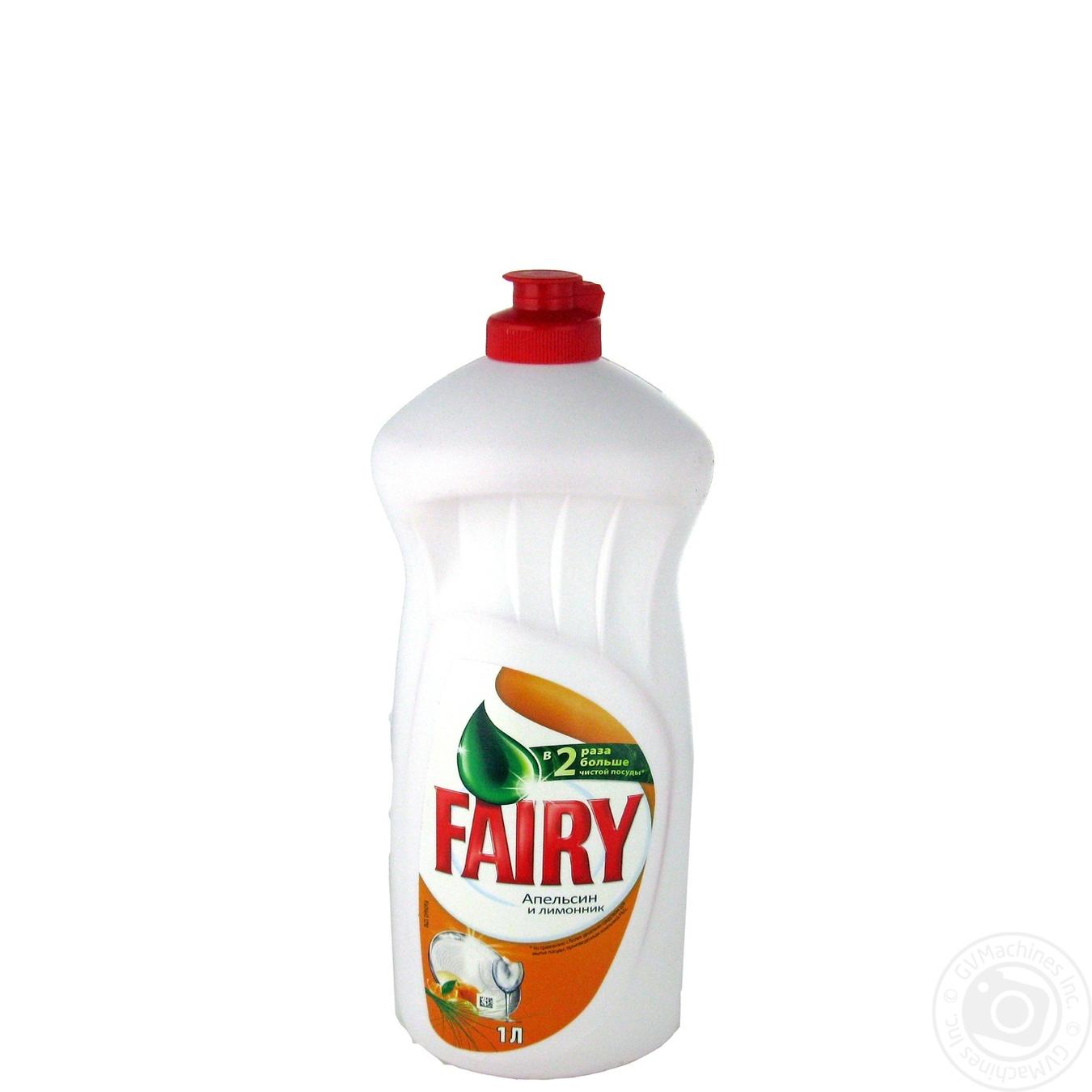 

Засіб Fairy для миття посуду апельсин і лимон 1л