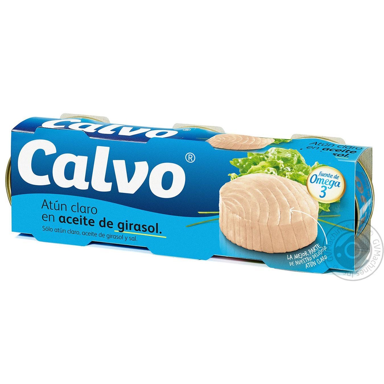 

Тунець Calvo в олії 3Х80г
