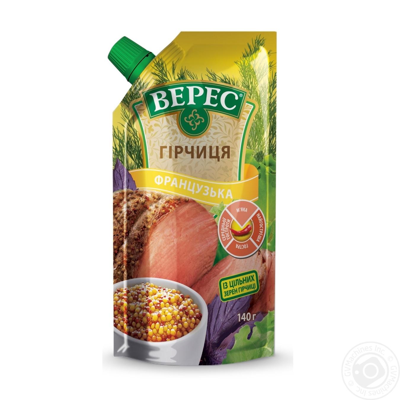 

Гірчиця Верес Французька 140г