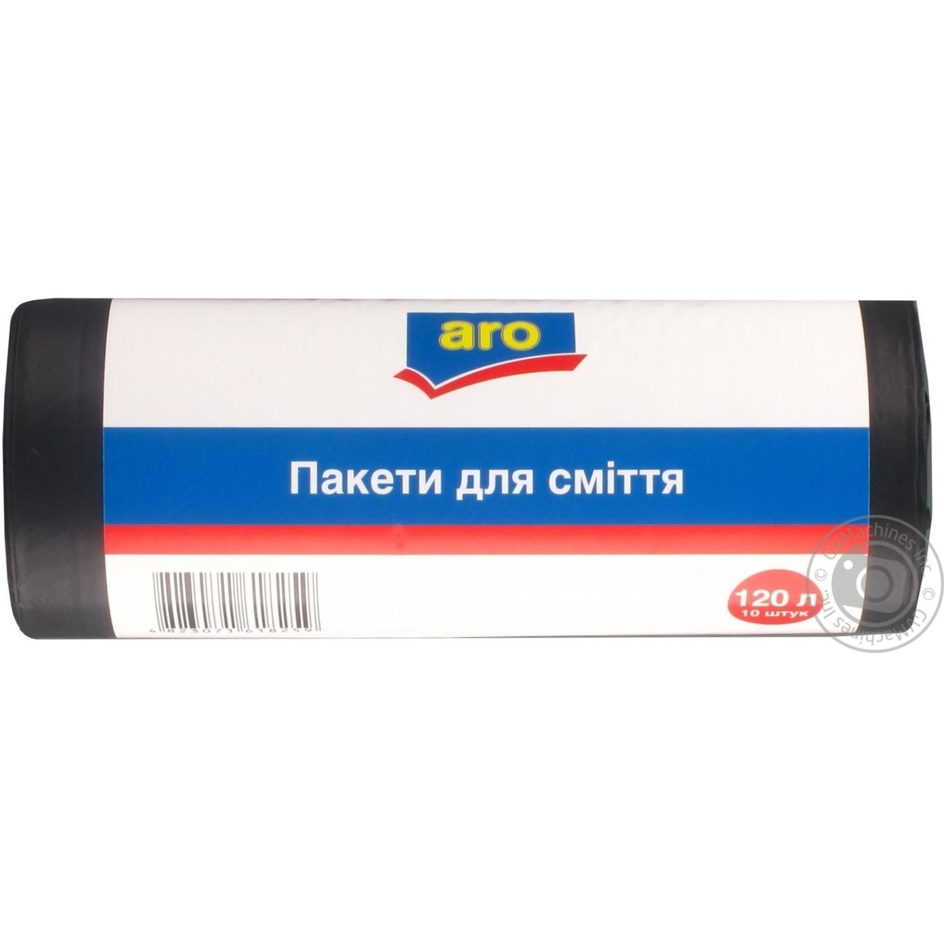 

Пакети для сміття Aro 120л 10шт