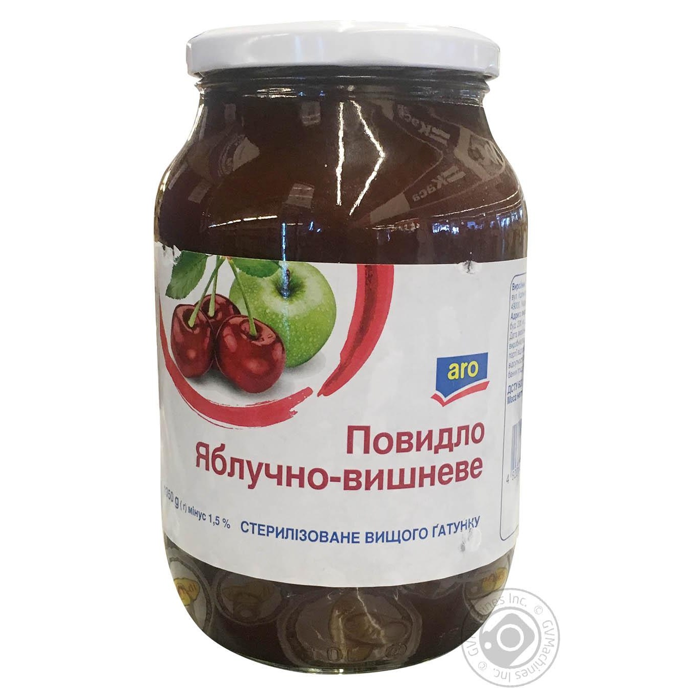 

Повидло Аro яблучно-вишневе 1,35кг