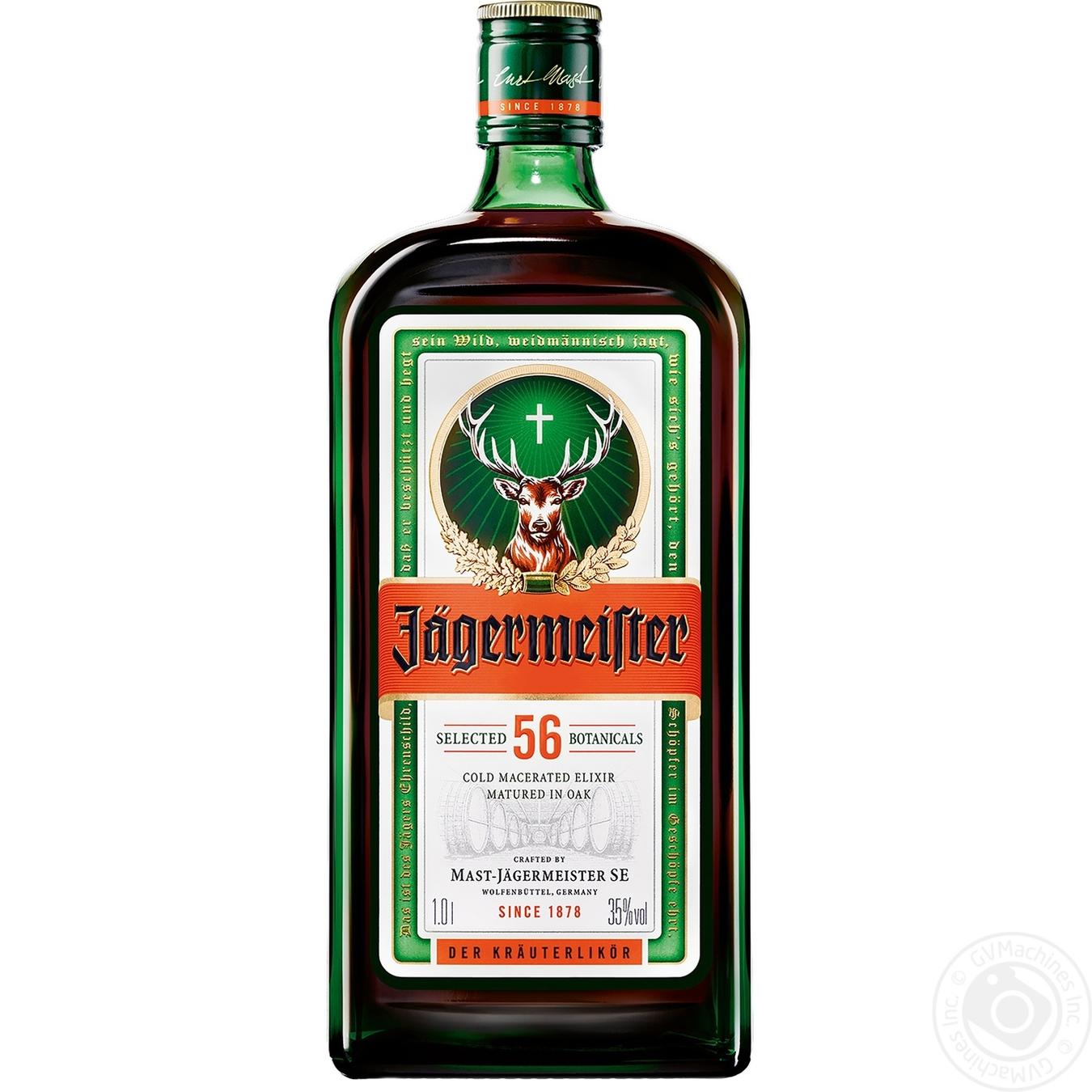 

Лікер Jagermeister 35% 1л