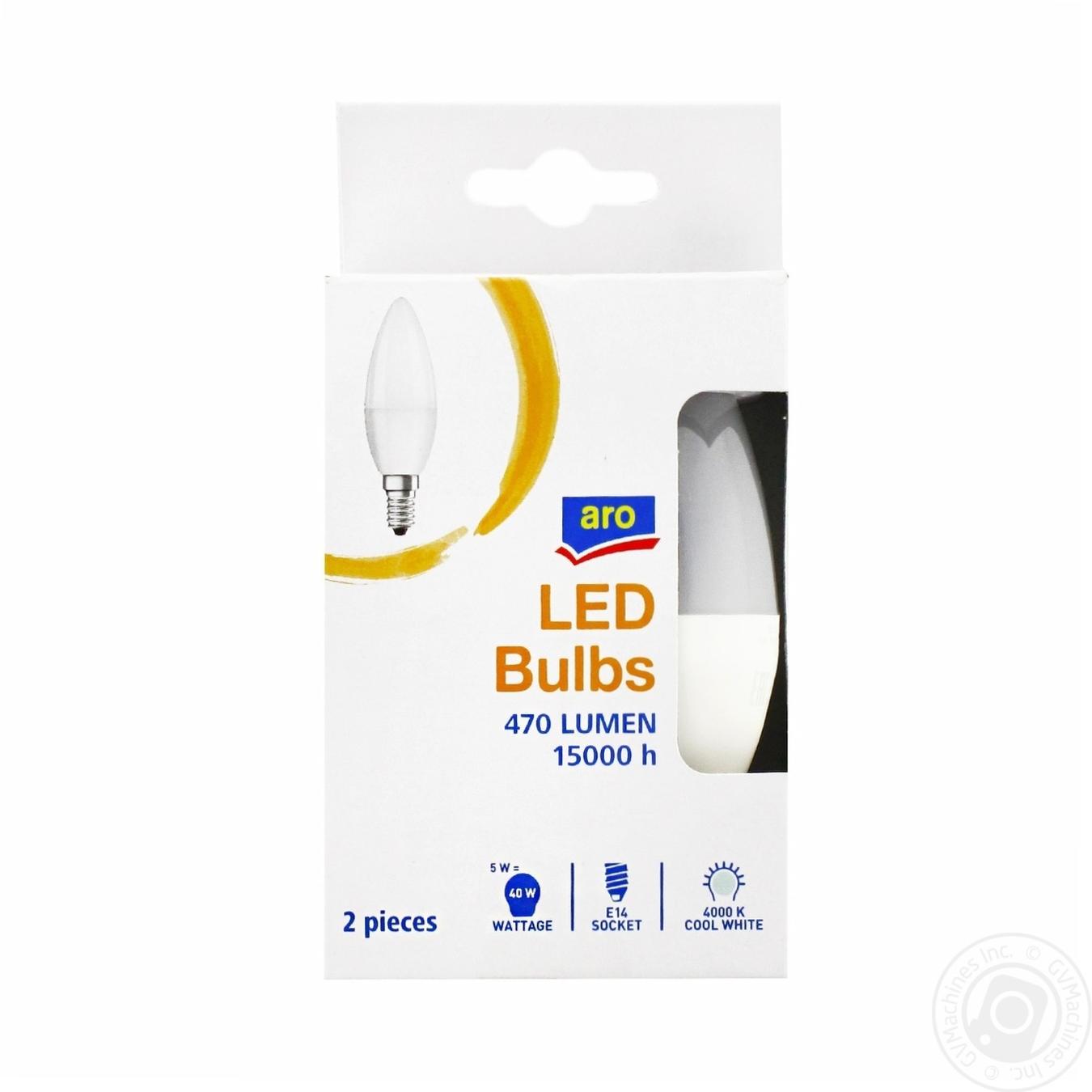 

Світлодіодна лампа Aro LED 5W Е14*2 4000W